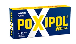 PEGAMENTO POXI-POL 10´ Min MET x6