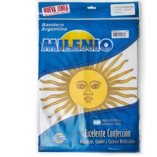 BANDERA ARGENTINA C/SOL 90x144