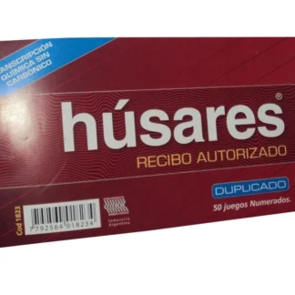 TAL HUSARES RECIBO-AUT.1823 DU