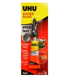 PEGAMENTO UHU SUPER GLUE 3grs.