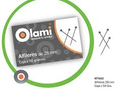 ALFILERES OLAMI CJ.x50 GRS.