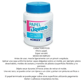 AX PAPEL LIQUIDO x250ml