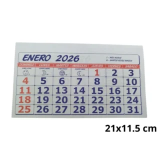 CALENDARIO MENSUAL 5017