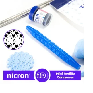 ART NICRON RODILLO CORAZONES