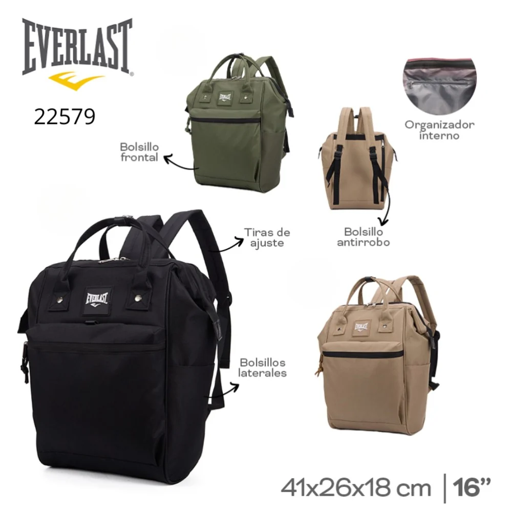 MOCHILA EVERLAST 22579/22580