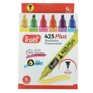 RESALTADOR TRABI 425 FLUO x 6