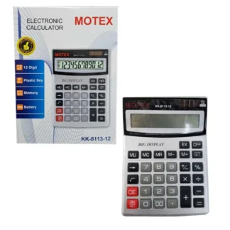 CALCULADORA MOTEX ESCRIT 8113 12DIG