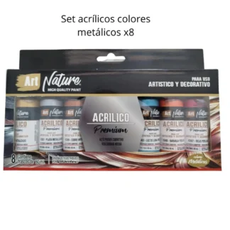 PC ACRILICO SET x 8 43465