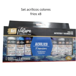 PC ACRILICO SET x 8 43464