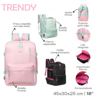 MOCHILA TRENDY 19117