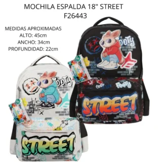 MOCHILA FOOTY 18" ESP F26443