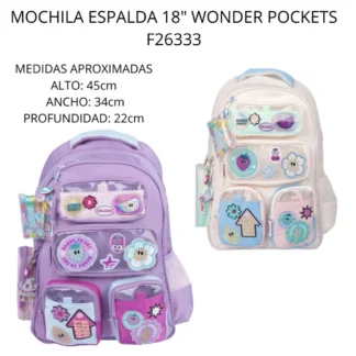 MOCHILA FOOTY 18" ESP F26333