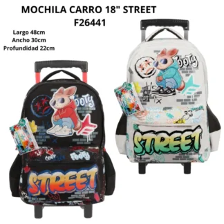 MOCHILA FOOTY 18" CARRO F26441