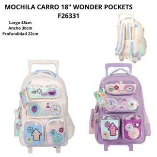 MOCHILA FOOTY 18" CARRO F26331