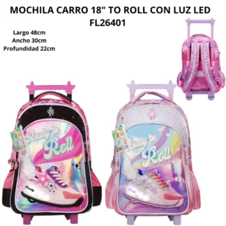 MOCHILA FOOTY 18" CARRO F26401