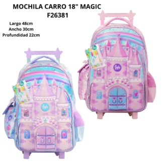 MOCHILA FOOTY 18" CARRO F26381