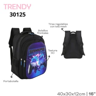 MOCHILA TRENDY INF 30125