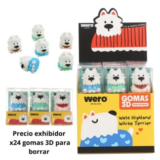 WERO GOMA 3D TERRIERS WE4336