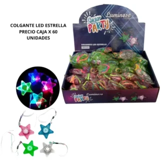 COT COLGANTE LED ESTRELLA x60u SPLT553
