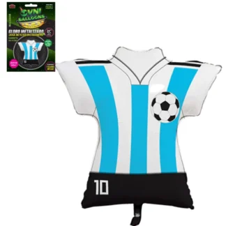 COT CAMISETA 24" CELESTE Y BLANCO 50252