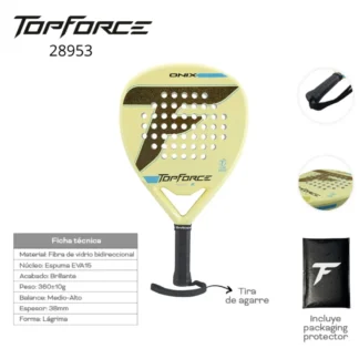 JUG TG PALETA PADEL ONIX 28953 FIBERGLASS