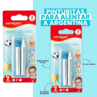 CRAYON KRD P/CARA BLANCO-CELESTE KR990288