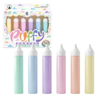 MARCADOR KIRUKI PUFFY x 6 700018 PASTEL