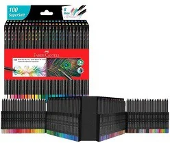 LAPIZ COLOR FABER SUPERSOFT x100
