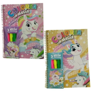 LIBRO SCHOOL COLOREA C/MAGIA LIST-728/729