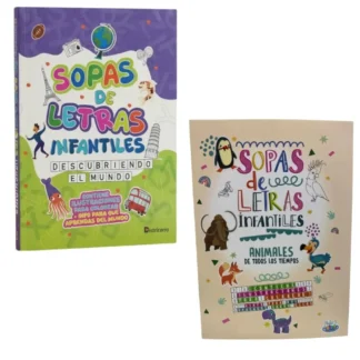 LIBRO KIDS SOPA LETRAS BK-312/313