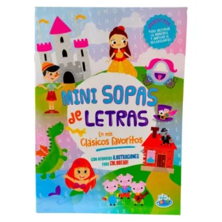 LIBRO SCHOOL MINI SOPA LETRAS LIST-796/7/8/9