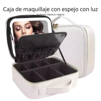 TG MAKE CAJA D/MAQUILLAJE C/ESPEJO JS-091
