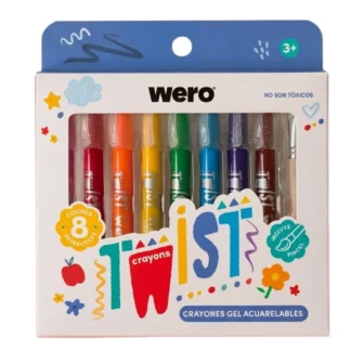 WERO BOX WATERCOLOR GEL CRAYONES WE4198