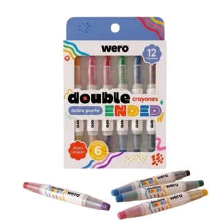 WERO DOUBLE ENDED CRAYONES WE4427