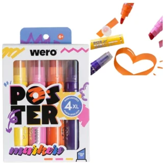 WERO POSTER MARKERS WE4426