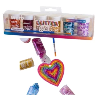 WERO GLITTER GLUE PET WE4431