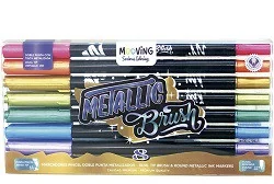 COLORING MARCADOR DOBLE PUNTA x8