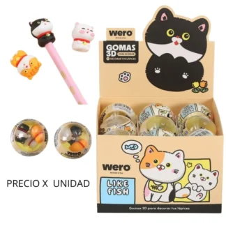 WERO GOMA 3D CAT LIKE WE4341
