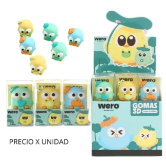 WERO GOMA 3D LITTLE BIRDS WE4335