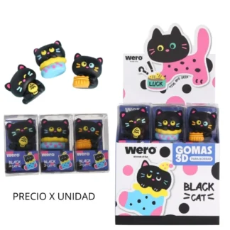 WERO GOMA 3D BLACK CAT WE4337