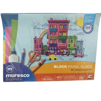 BLOCK PAPEL GLACE INSPIRA MURESCO x40 H